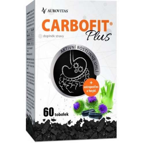 CARBOFIT Plus - Активированный уголь 60 капсул